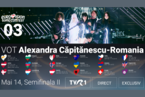 Alexandra Căpitănescu, reprezentanta Rom&acirc;niei la Eurovision, &icirc;n această seară &icirc;n cea de-a doua semifinală a competiției 