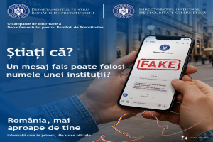 Campania de informare a DRP: ȘTIAȚI CĂ Un mesaj fals poate folosi numele unei instituții?